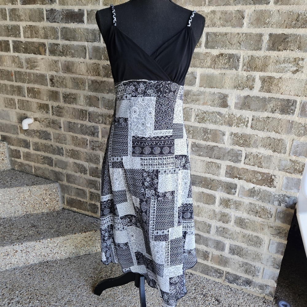 Scarlett Black And White Dress Size 8